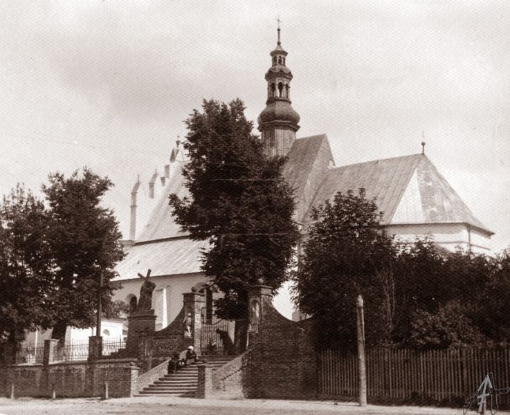 Kościół - ok. 1916 r.